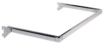 П-Образна тръба UB-1 за стелаж L100 см / D25 тъмно сив мат