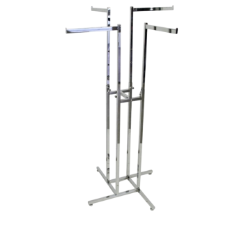 Четиристранен щендер с прави бастуни, 800×800 мм, височина 1350–1700 мм