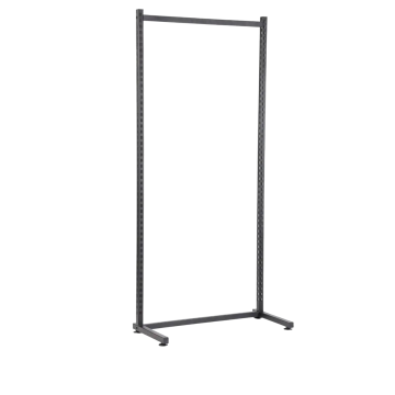 Щендер ПРО черен с L-крак, 1045×510×H2265 мм