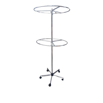 Щендер с два кръга, хром, Ф76 мм