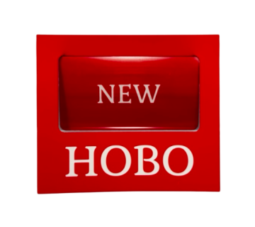 Картонен етикет "НОВО" червен - 10 бр.