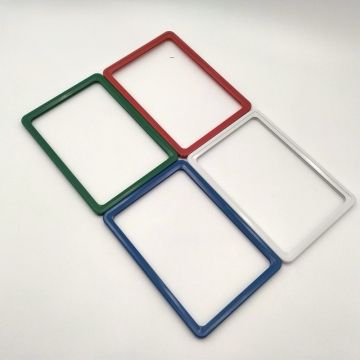 Рамка А4 прозрачна (297х210 мм) с прозрачен джоб