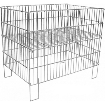 Промо кош с подвижно дъно на 4 нива 800x800xH800мм