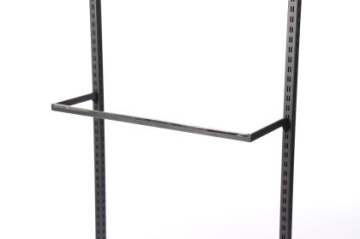 П-образна тръба за рондо и колона без лайсна 1200 мм черен мат