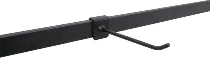 Кука за предна тръба – Ф6 / Дължина 250 мм, черен мат