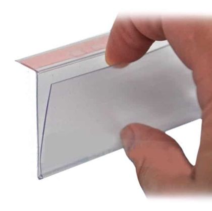 Ценови профил с лепене от горе 40 мм × 1200 мм