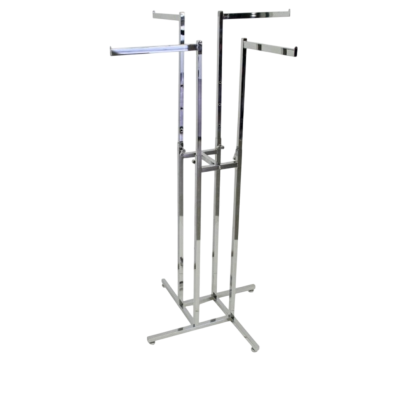 Четиристранен щендер с прави бастуни, 800×800 мм, височина 1350–1700 мм