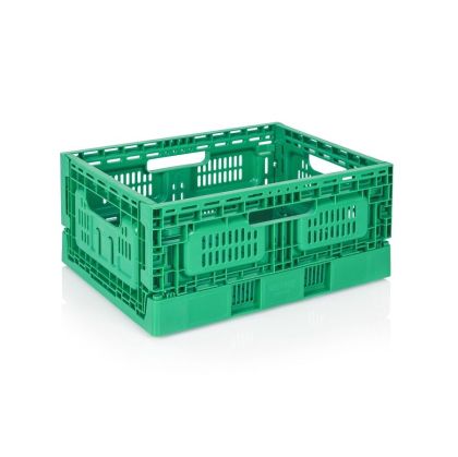 Сгъваема пластмасова каса 400×300×180 мм 