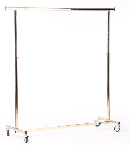Щендер единичен сгъваем с регулация златен L1500 до 2100 x H1370 до 2200 мм