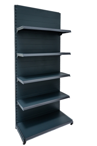 Крайстенен стелаж с плътен гръб Н2000 мм