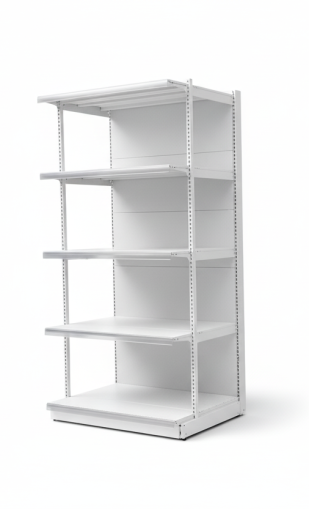 Крайстенен стелаж за алкохол с плътен гръб