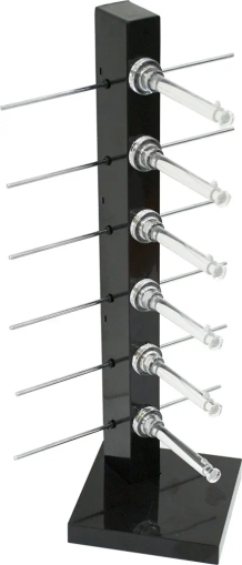 Поставка за 6 броя очила, черна 