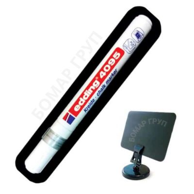 Маркер - течен тебешир бял