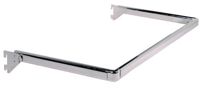 П-Образна тръба UB-1 за стелаж L100 см / D25 тъмно сив мат