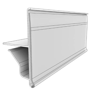 Ценови профил за хладилни витрини 39 мм × 520 мм