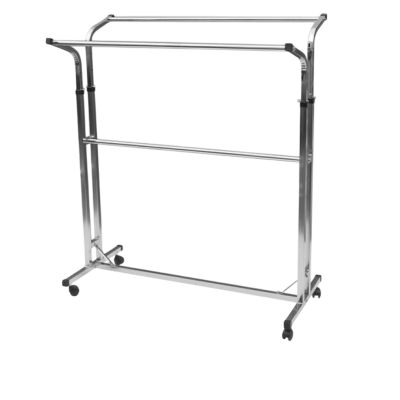 V-образен щендер с регулация, хром, 1250×600×H1200–1550 мм