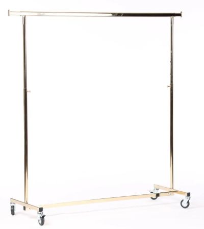 Щендер единичен сгъваем с регулация златен L1500 до 2100 x H1370 до 2200 мм