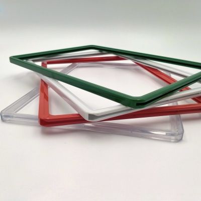 Рамка А4 прозрачна (297х210 мм) с прозрачен джоб