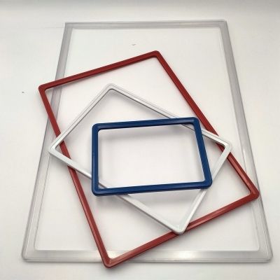 Рамка А5 (148х210 мм) прозрачна с прозрачен джоб