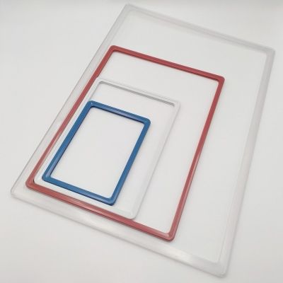 Рамка А5 (148х210 мм) прозрачна с прозрачен джоб