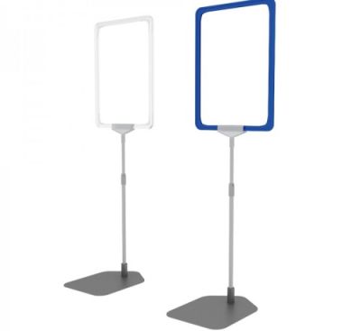 Стойка за рамка с метална основа