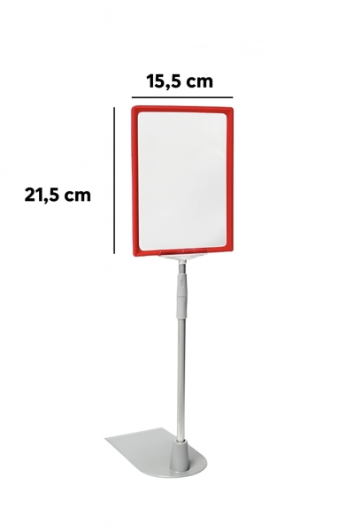 Комплект рамка А4 с прозрачен джоб и стойка