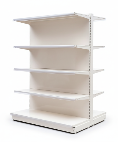 Островен стелаж с плътен гръб Max Line