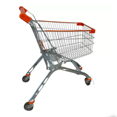 Метална количка 150 л с детска седалка