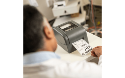 Tермо-трансферен етикетен принтер Brother TD-4420TNZ1