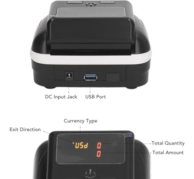 Детектор за фалшиви банкноти STS AL-130 с ЕЦБ сертификация