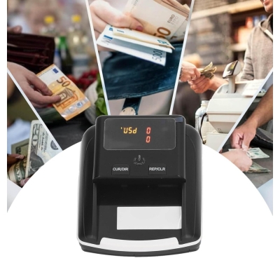 Детектор за фалшиви банкноти STS AL-130 с ЕЦБ сертификация